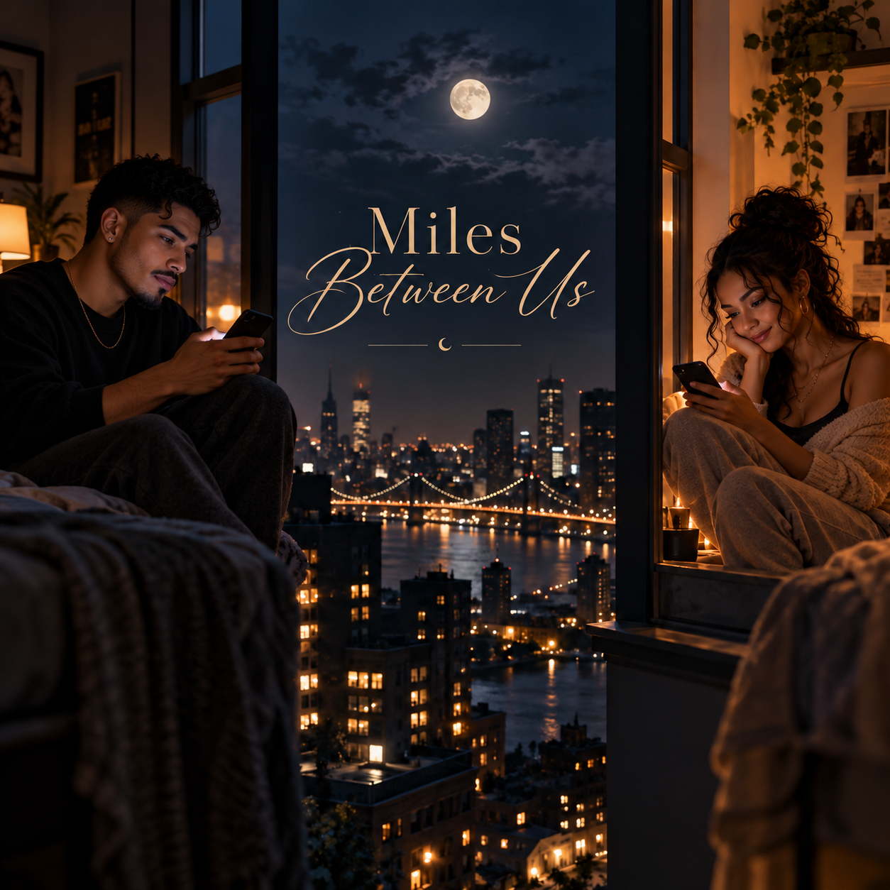 NetworkNinja - Miles Between Us cover art